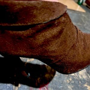 Chocolate brown, Charlotte Russe, ankle boots, or dress shoes